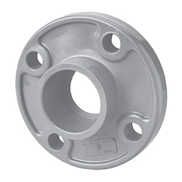 1/2" Schedule 80 Gray CPVC Socket 150 lb. Companion Flange