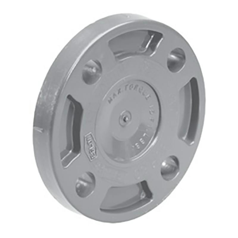 3" Schedule 80 Gray CPVC 150 lb. Blind Companion Flange