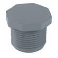 1/2" Light Gray Schedule 80 CPVC Threaded Plug
