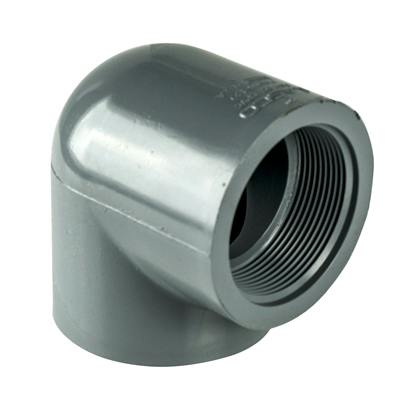 2" Schedule 80 CPVC Threaded Pipe 90° Elbow