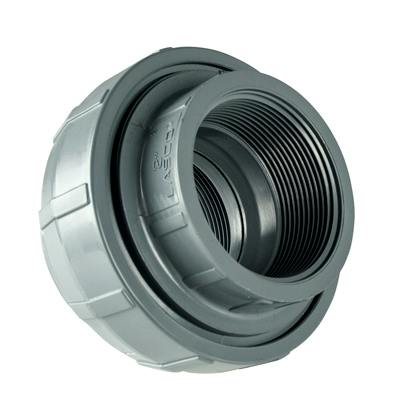 3/8" Schedule 80 CPVC Threaded Union