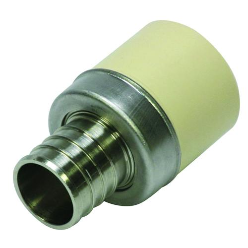 1" (1-1/4") x 1" Socket (Spigot) x SS Pex CTS Trans Adapter