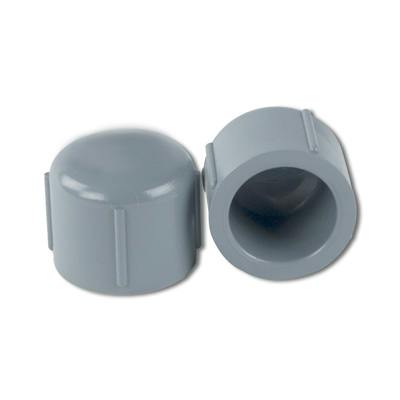 6" Light Gray Schedule 80 CPVC Socket Cap
