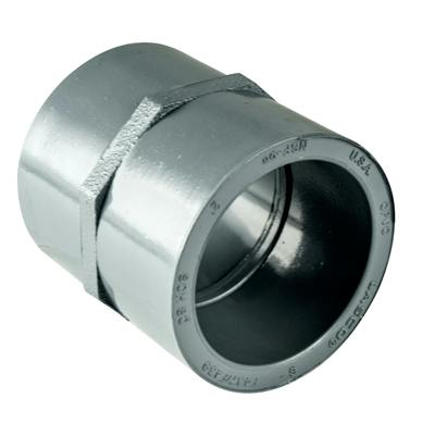 6" CPVC Schedule 80 Straight Coupling