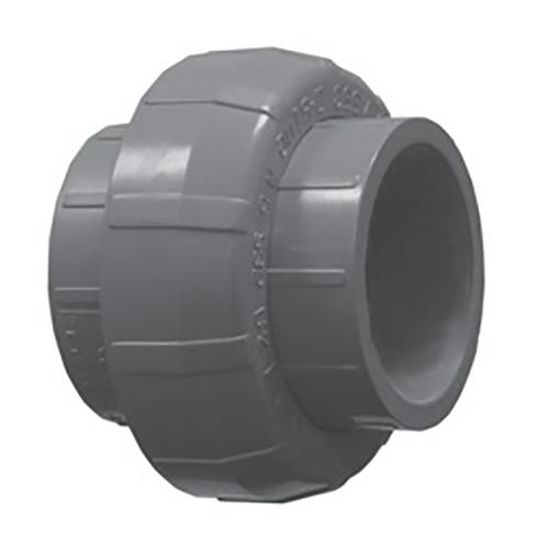 1/2" Schedule 80 Gray CPVC Socket Union