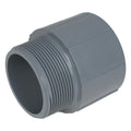 2" Light Gray Schedule 80 CPVC Male Adapter Threaded x Socket