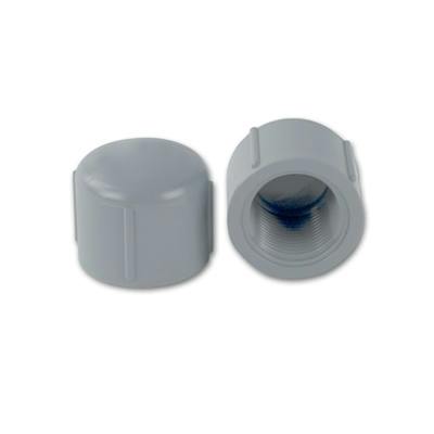 2" Light Gray Schedule 80 CPVC Threaded Cap