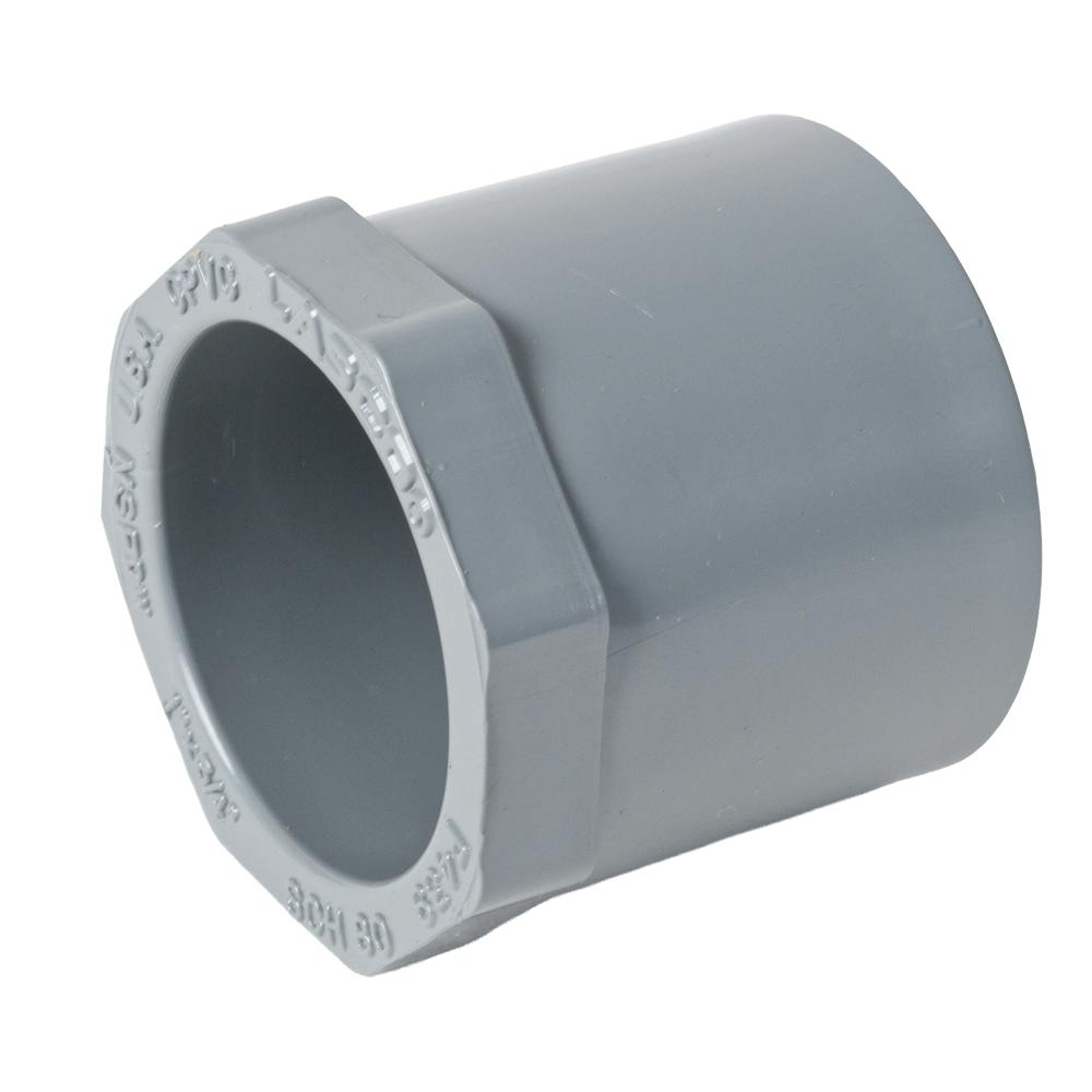 1" x 3/4" Schedule 80 CPVC Socket Bushing