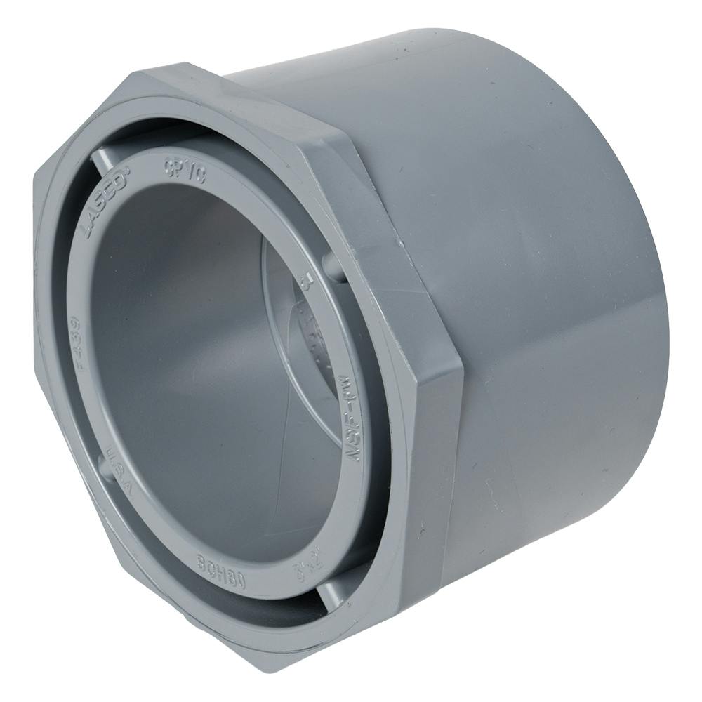 3" x 2" Schedule 80 CPVC Socket Bushing