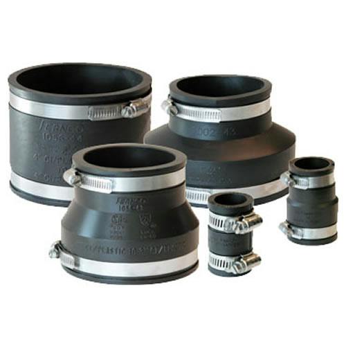 2-1/2" x 2-1/2" PVC Flexible Coupling
