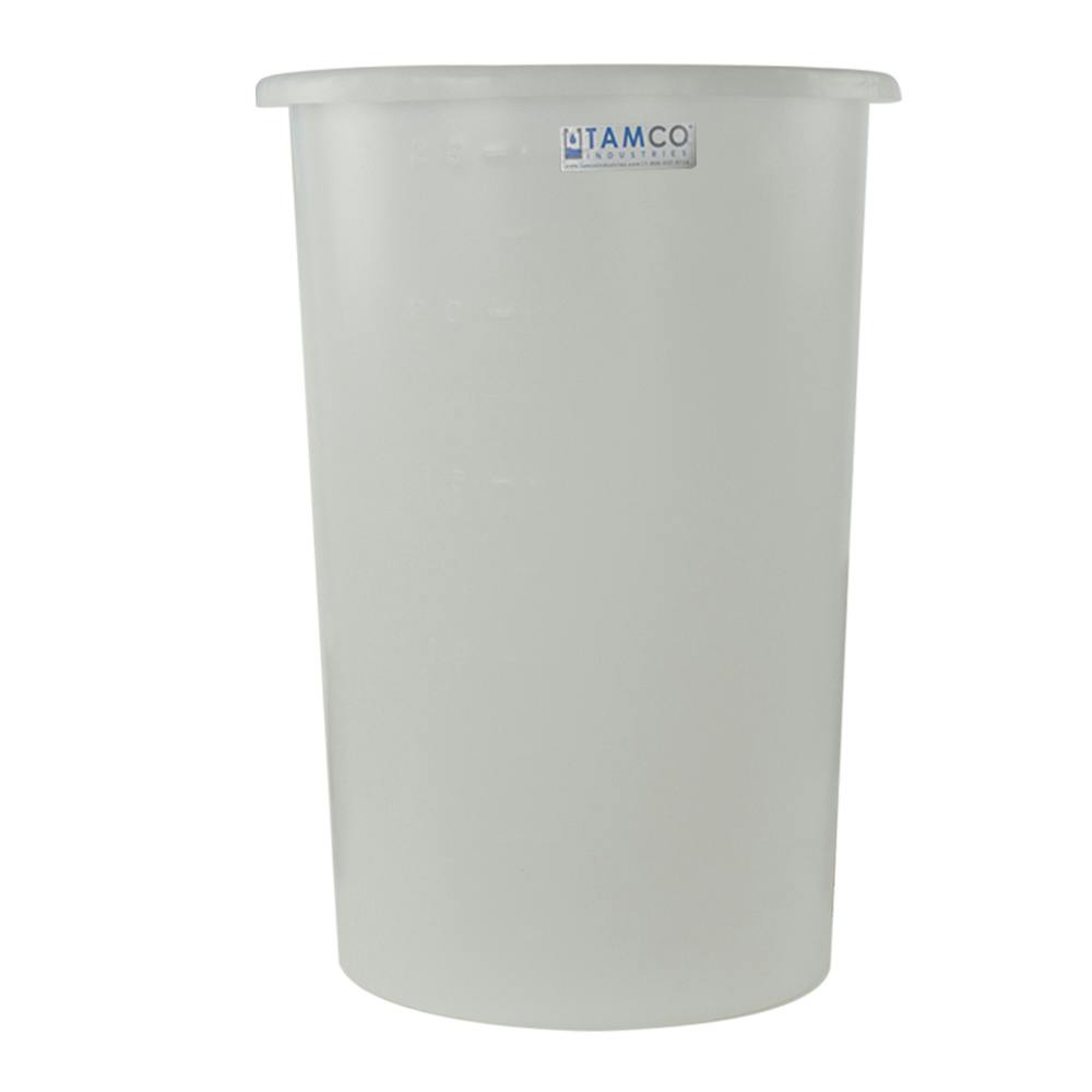 25 Gallon Natural Tapered Tamco® Tank - 20" Dia. x 28" High