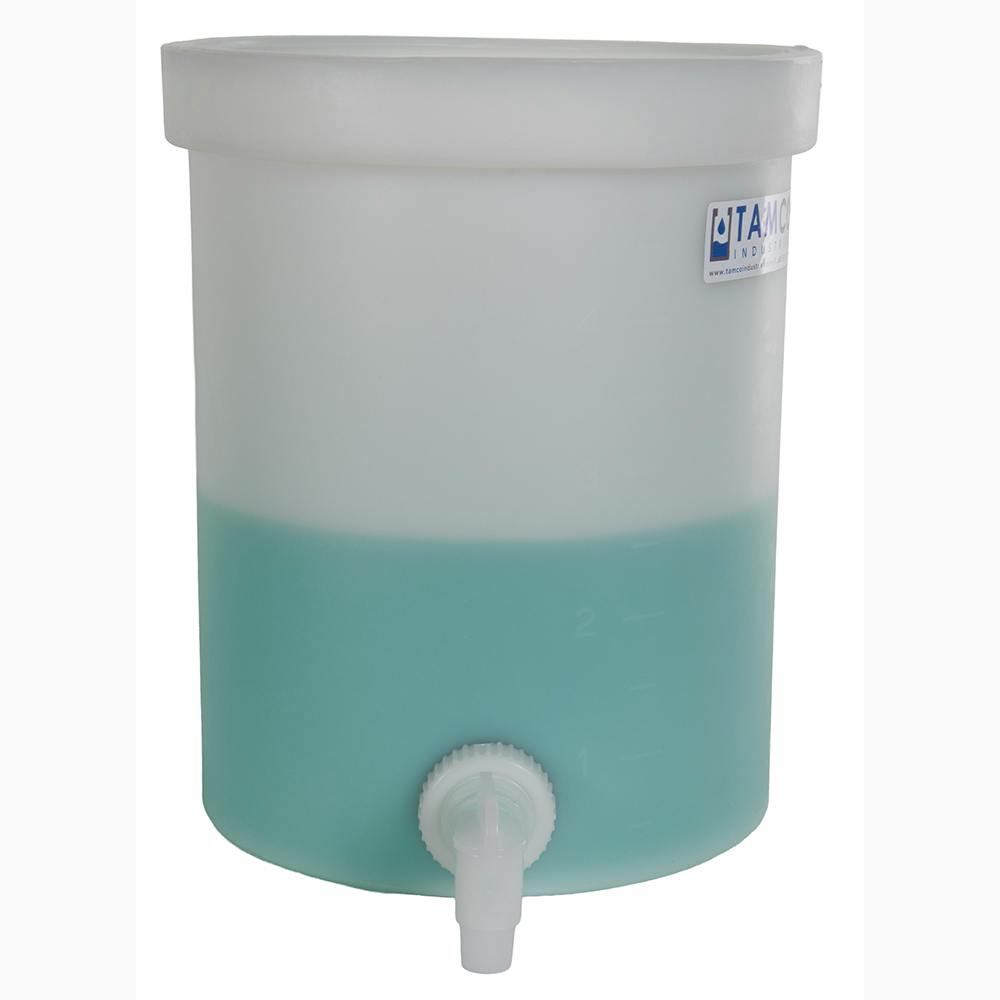 55 Gallon Heavy Weight Tamco® Tank with Spigot - 22" Dia. x 36" High