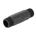 1-1/4" MNPT x 6" Banjo® Black Fiberglass-Reinforced Polypropylene Pipe Nipple