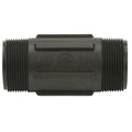 1-1/2" MNPT x 4" Banjo® Black Fiberglass-Reinforced Polypropylene Pipe Nipple