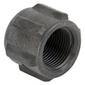 3/4" FNPT Banjo® Black Fiberglass-Reinforced Polypropylene Pipe Cap