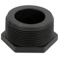 2" MNPT Banjo® Black Fiberglass-Reinforced Polypropylene Pipe Plug