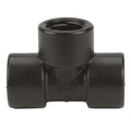3/4" FNPT x 3/4" FNPT x 3/4" FNPT Banjo® Black Fiberglass-Reinforced Polypropylene Pipe Tee