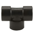 1" FNPT x 1" FNPT x 1" FNPT Banjo® Black Fiberglass-Reinforced Polypropylene Pipe Tee
