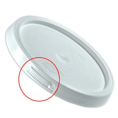 White Lid for Smart Seal™ 1 Gallon Bucket