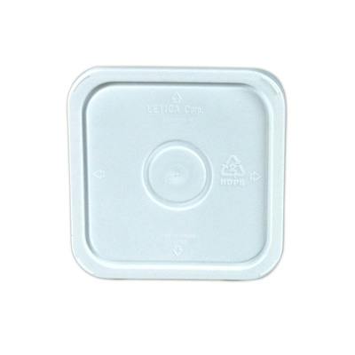 3-1/2, 4 & 4-1/4 Gallon White HDPE Square Lid
