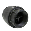 3" FNPT Full Port Banjo® Black Fiberglass-Reinforced Polypropylene Check Valve with EPDM Seal