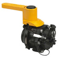 2" Male Adapter Banjo® Black Fiberglass-Reinforced Polypropylene Dry-Mate® Full Port Ball Valve