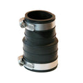 1-1/2" Plastic Socket x 1-1/2" Plastic Pipe Coupling