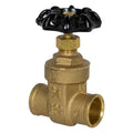 3/4" CTS Sweat No-Lead Brass Gate Valve
