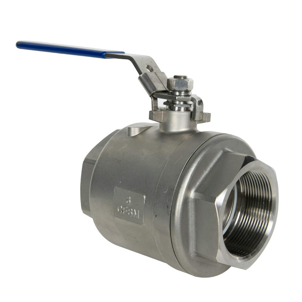 3" FNPT 316 Stainless Steel Full Port Ball Valve