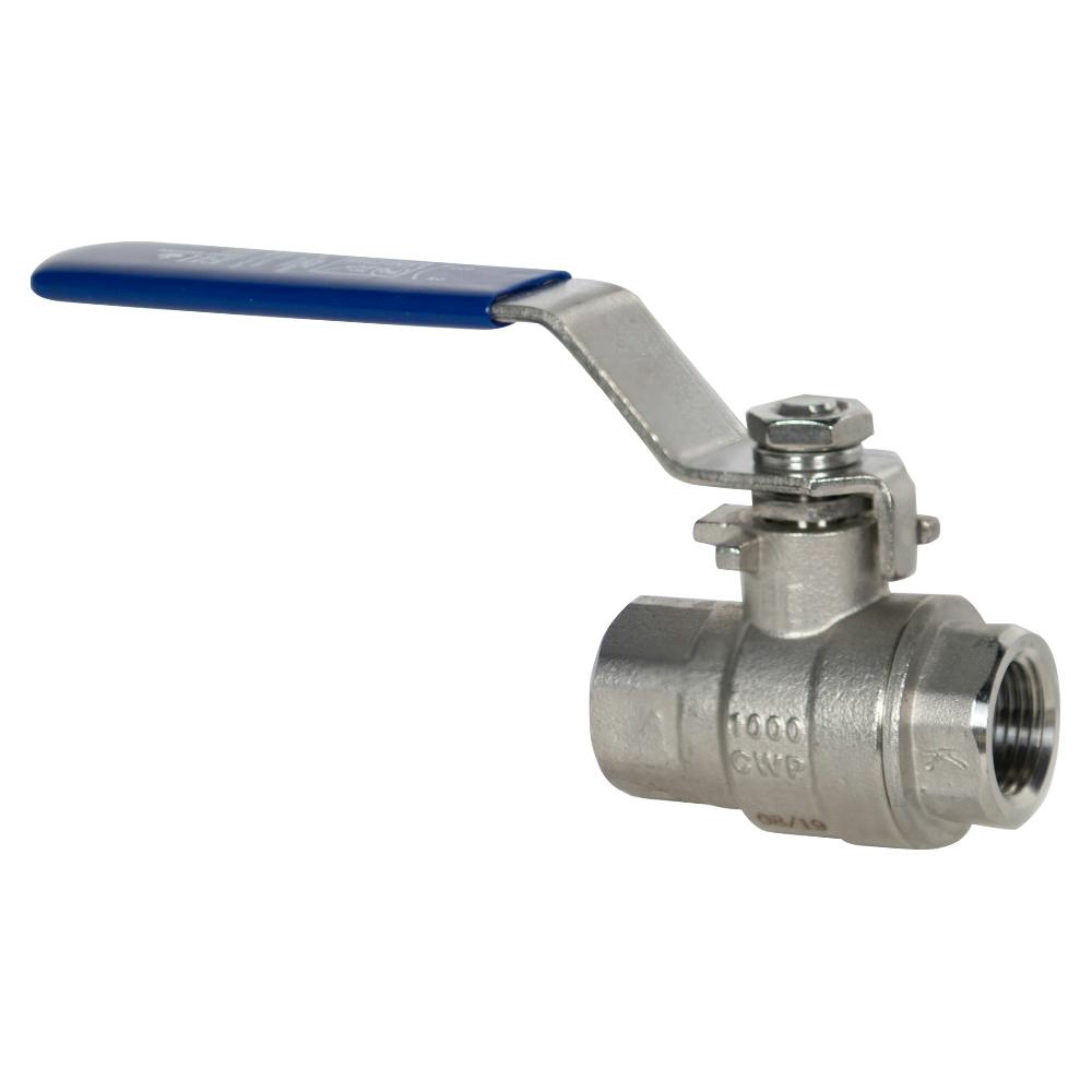 3/8" FNPT 304 Stainless Steel Ball Valve