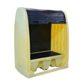 Poly Spillpallet™ 2000 & Hardcover without Drain 60" L x 39.25" w x 43.25" Hgt.