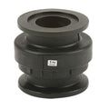 2" Manifold Flange Banjo® Black Fiberglass-Reinforced Polypropylene Check Valve with EPDM Seal - Up to 152 gpm