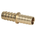 1/8" Hose Barb x 1/8" Hose Barb Brass Hose Mender