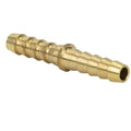 1/4" Hose Barb x 1/4" Hose Barb Brass Hose Mender