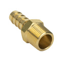 3/8" MNPT x 3/8" Hose Barb Brass Male Hose Connector
