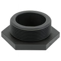 3/8" MNPT Banjo® Black Fiberglass-Reinforced Polypropylene Pipe Plug
