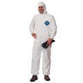 Medium Tyvek® Coverall Zipper Front, Hood, Elastic Wrist & Ankles