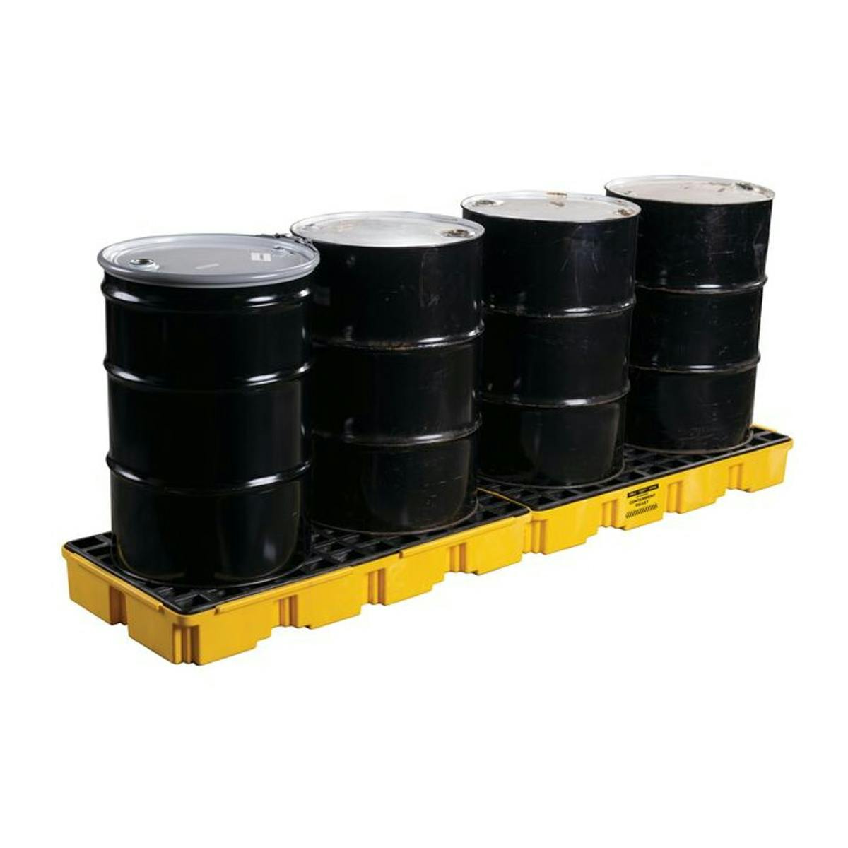 4-Drum Inline Spill Containment Platform - 106" x 30.25" x 6.75"