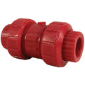 2" Nibco® Chemtrol® True Union Red Kynar® PVDF Check Valves