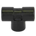 1/4" FNPT x 1/4" FNPT x 1/4" FNPT Banjo® Black Fiberglass-Reinforced Polypropylene Pipe Tee