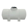 330 Gallon Natural LLDPE ProChem® Horizontal Leg Tank (1.9 Specific Gravity) with 16" Twist Lid - 36" Dia. x 80" L