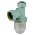 1-1/2" Schedule 40 Labline® Green Polypropylene Acid Waste "P" Universal Trap with Opaque Base