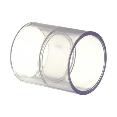 4" Clear Schedule 40 PVC Slip Coupling