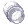 4" Clear Schedule 40 PVC Male Adapter