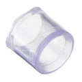 3/4" x 1/2" Clear Schedule 40 PVC Reducing Bushing