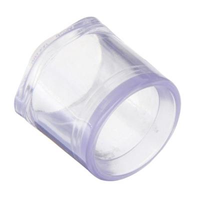 6" x 4" Clear Schedule 40 PVC Reducing Bushing