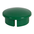 1-1/4" Schedule 40 Green PVC Furniture-Grade Socket Internal Dome Cap