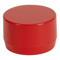 1-1/4" Schedule 40 Red PVC Furniture-Grade Socket External Cap