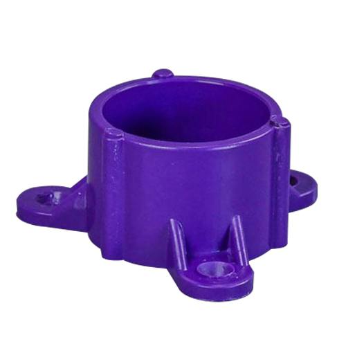 1-1/4" Schedule 40 Purple PVC Furniture-Grade Socket Table Cap