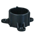 1-1/4" Schedule 40 Black PVC Furniture-Grade Socket Table Cap